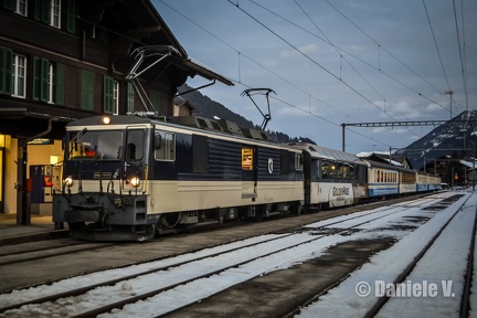 6004 Train spécial Juskila à Lenk