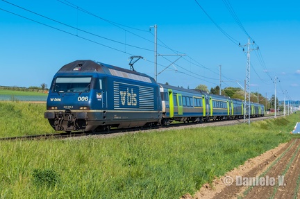 Re 465 006 + EW III