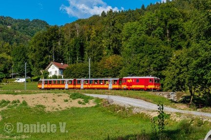 HGe 4/4 32 + B 51 + Bt 54
