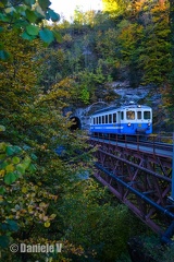 Be 4/4 1002 sur le Viaduc de l'Hongrin